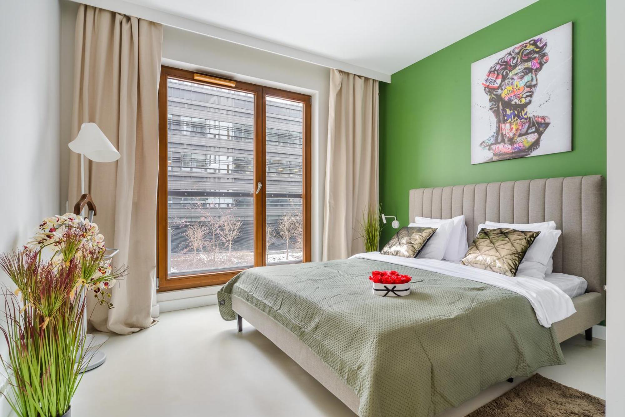 ורשה Lumina Apartment With Parking Near Muzeum Powstania מראה חיצוני תמונה