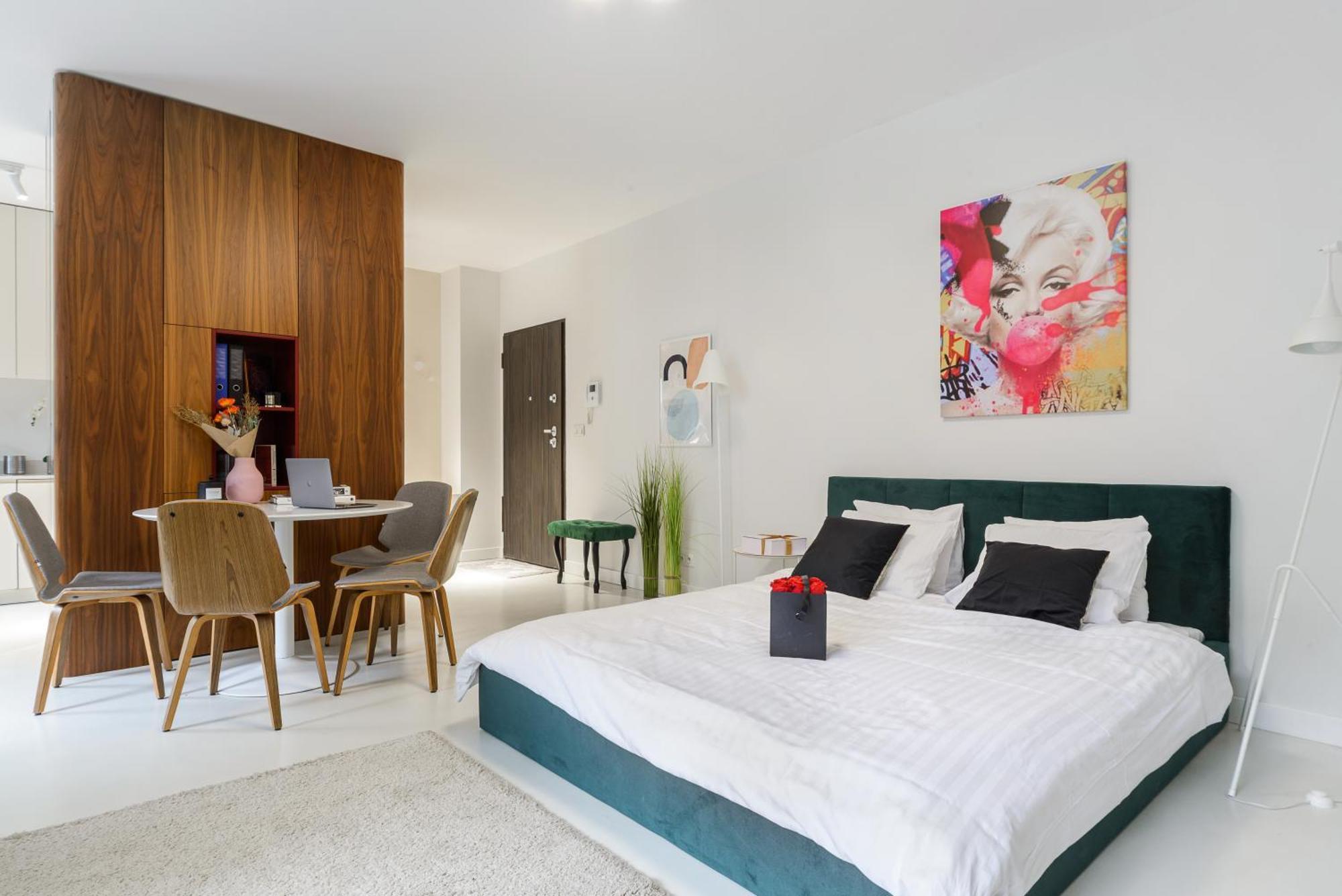 ורשה Lumina Apartment With Parking Near Muzeum Powstania מראה חיצוני תמונה