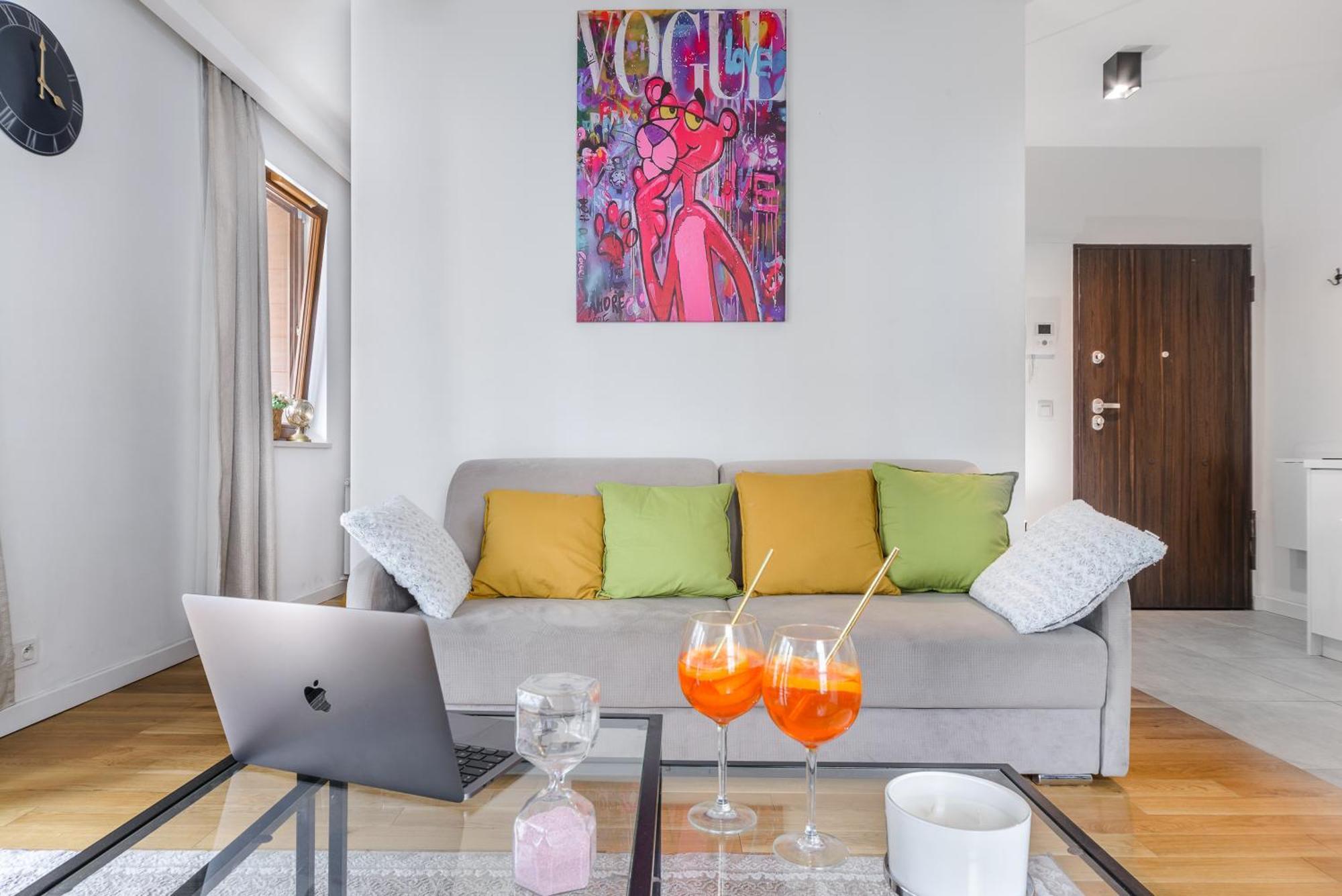 ורשה Lumina Apartment With Parking Near Muzeum Powstania מראה חיצוני תמונה
