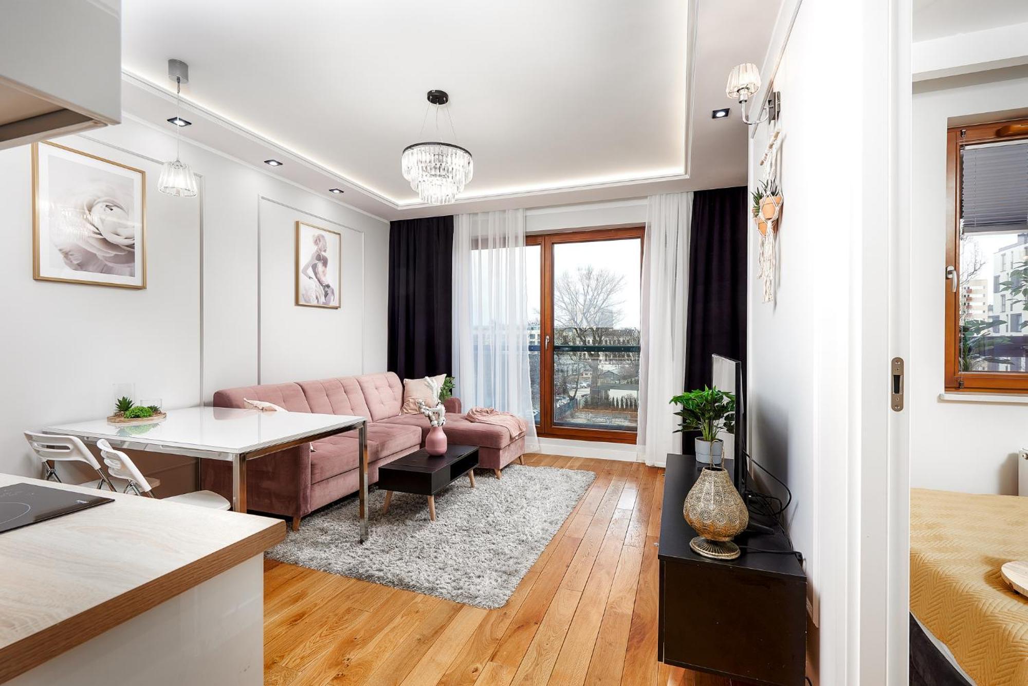 ורשה Lumina Apartment With Parking Near Muzeum Powstania מראה חיצוני תמונה